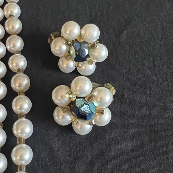 Vintage Multi-Strand Demi-Parure - Picture 6 of 9